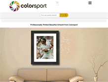Tablet Screenshot of prints.colorsport.co.uk